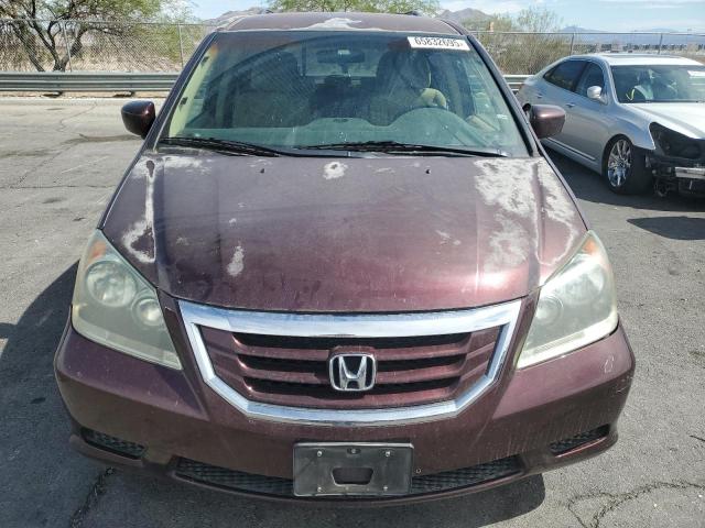 5FNRL38408B111703 - 2008 HONDA ODYSSEY EX MAROON photo 5