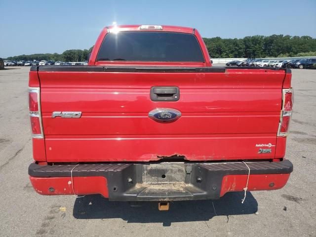 1FTFW1EV1AFB19435 - 2010 FORD F150 SUPERCREW RED photo 6