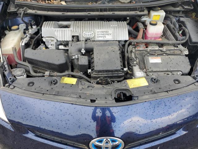 JTDKN3DU3E0364199 - 2014 TOYOTA PRIUS BLUE photo 11