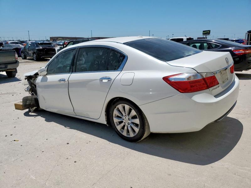 1HGCR2F87FA049101 - 2015 HONDA ACCORD EXL WHITE photo 2