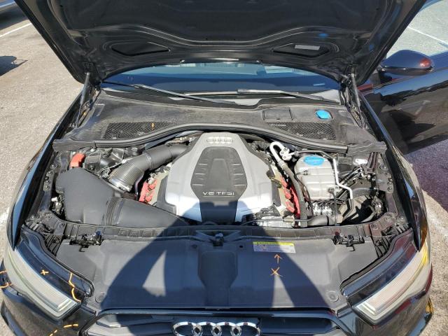 WAUHGAFC5GN120697 - 2016 AUDI A6 PRESTIGE შავი ფოტო 11