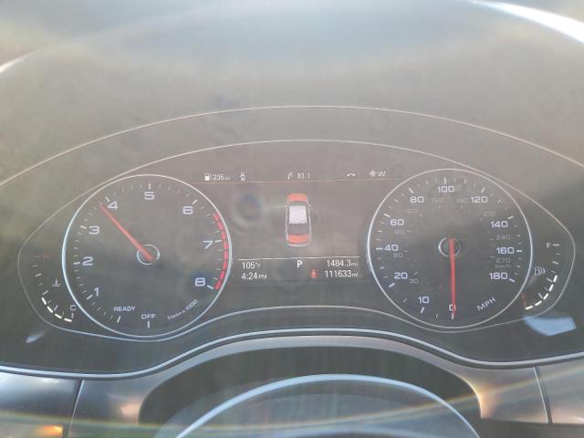 WAUHGAFC5GN120697 - 2016 AUDI A6 PRESTIGE შავი ფოტო 9