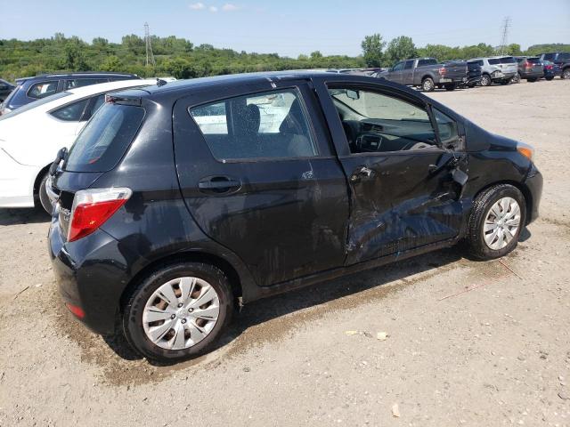 VNKKTUD38EA001367 - 2014 TOYOTA YARIS BLACK photo 3