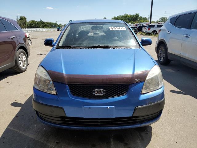 KNADE223596482669 - 2009 KIA RIO BASE BLUE photo 5