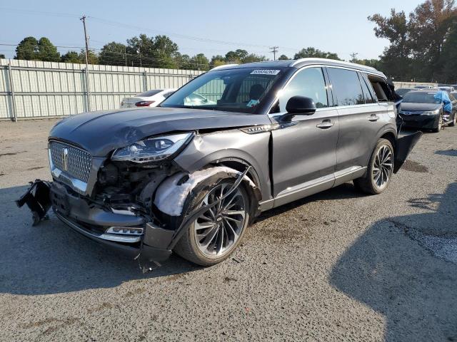 5LM5J7XC1MGL18274 - 2021 LINCOLN AVIATOR RESERVE GRAY photo 1