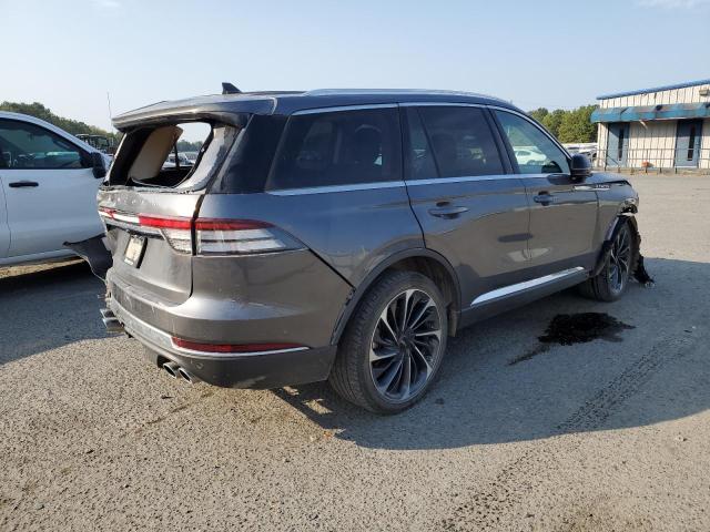 5LM5J7XC1MGL18274 - 2021 LINCOLN AVIATOR RESERVE GRAY photo 3