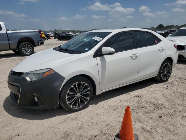 5YFBURHE5GP446727 - 2016 TOYOTA COROLLA L WHITE photo 1