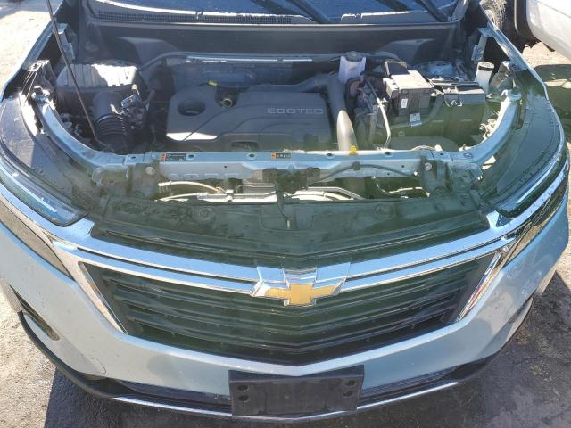 2GNAXKEV1N6135199 - 2022 CHEVROLET EQUINOX LT TURQUOISE photo 12