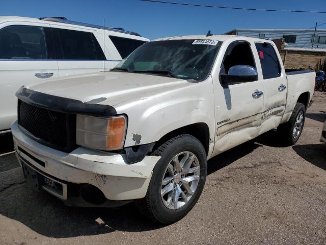 3GTP2XE23CG162152 - 2012 GMC SIERRA K1500 DENALI WHITE photo 1