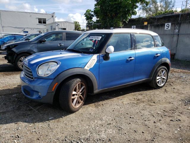 WMWZB3C52EWR38108 - 2014 MINI COOPER COUNTRYMAN BLUE photo 1