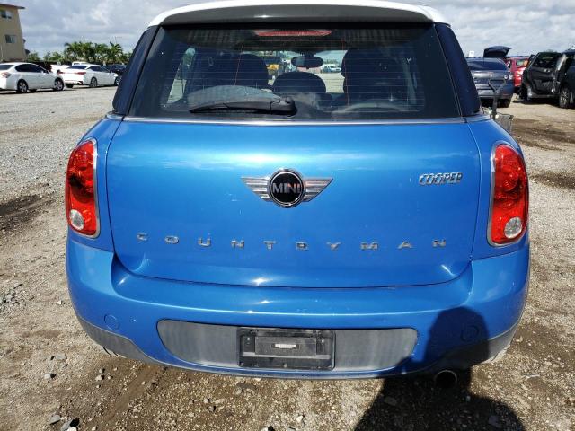 WMWZB3C52EWR38108 - 2014 MINI COOPER COUNTRYMAN BLUE photo 6