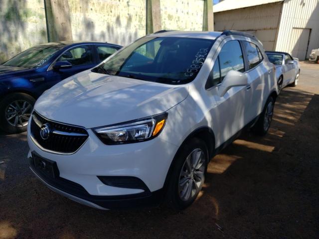 KL4CJASB1LB022879 - 2020 BUICK ENCORE PREFERRED WHITE photo 2