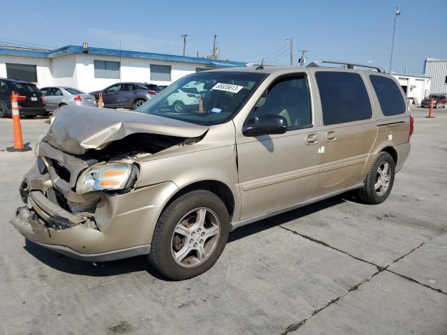 1GNDV33L76D186350 - 2006 CHEVROLET UPLANDER LT BROWN photo 1