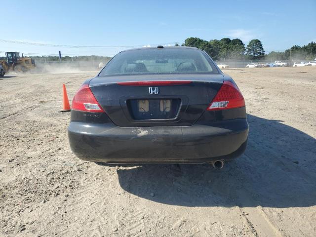 1HGCM72607A010948 - 2007 HONDA ACCORD EX BLACK photo 6