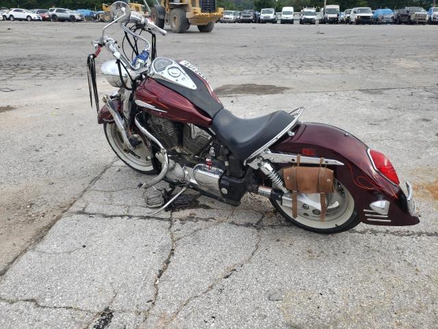 1HFSC52T29A600827 - 2009 HONDA VTX1300 T BURGUNDY photo 2