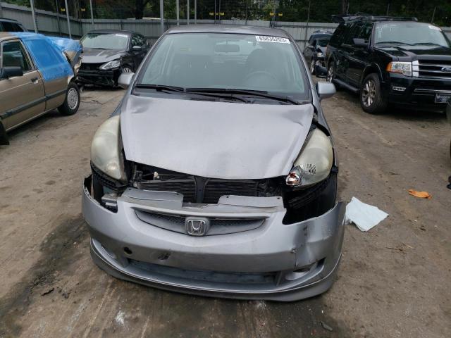 JHMGD38647S053147 - 2007 HONDA FIT S 灰色 照片 5