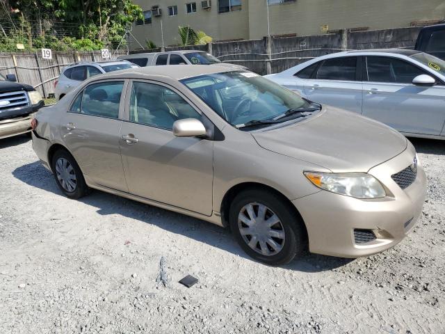 2T1BU40EX9C160339 - 2009 TOYOTA COROLLA BASE GOLD photo 4