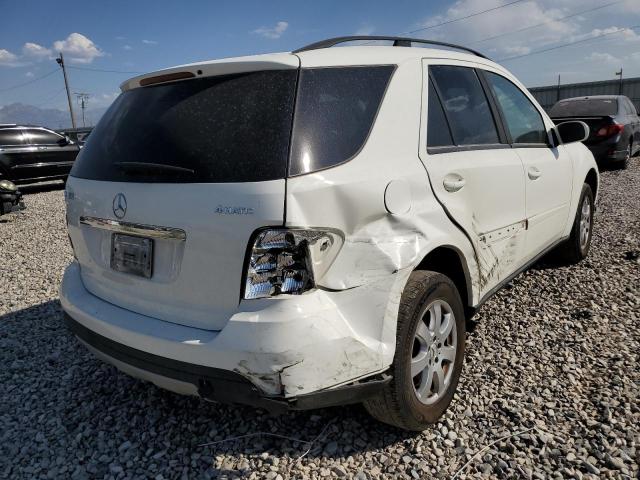 4JGBB86E17A246169 - 2007 MERCEDES-BENZ ML350 350 WHITE photo 4