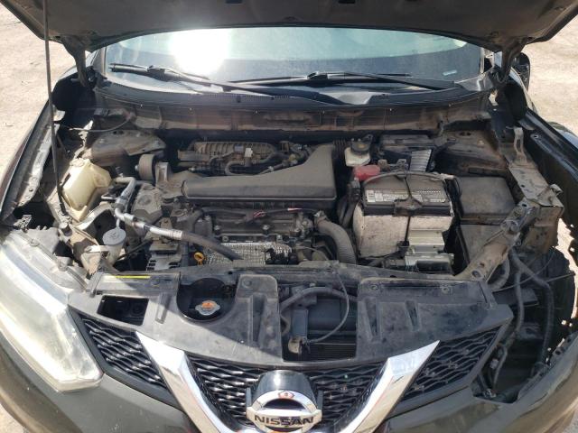 5N1AT2MT1FC898221 - 2015 NISSAN ROGUE S BLACK photo 12