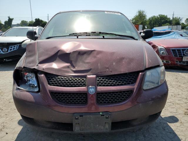 1D4GP25363B144088 - 2003 DODGE CARAVAN SE MAROON photo 5