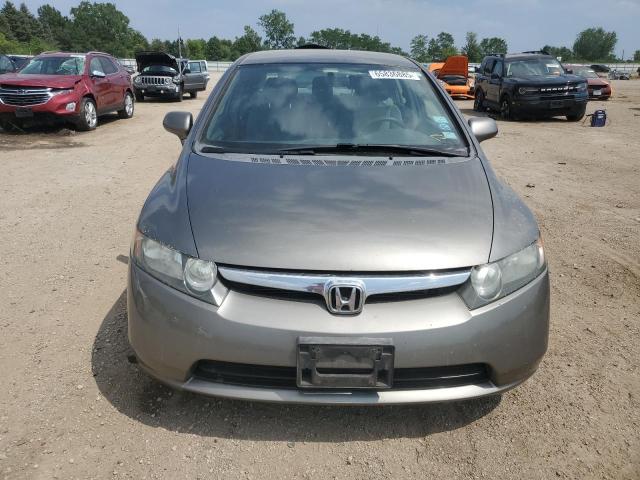 1HGFA16577L089849 - 2007 HONDA CIVIC LX GRAY photo 5