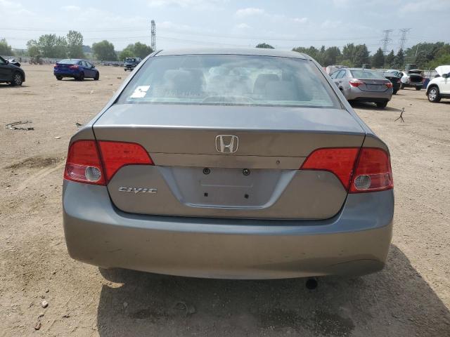 1HGFA16577L089849 - 2007 HONDA CIVIC LX GRAY photo 6