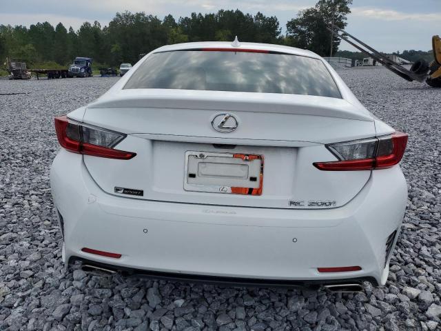 JTHHA5BC2H5006383 - 2017 LEXUS RC 200T WHITE photo 6