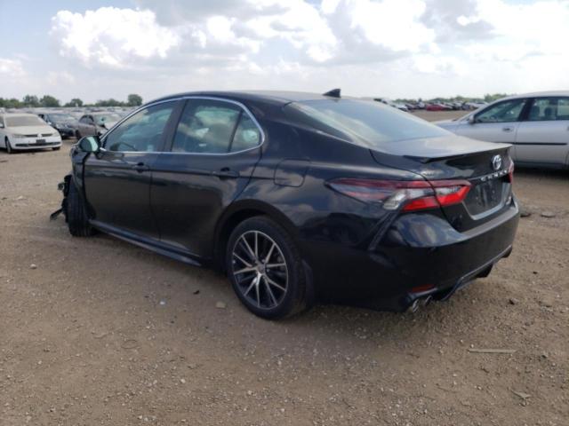 4T1G31AK2PU601355 - 2023 TOYOTA CAMRY SE NIGHT SHADE BLACK photo 2