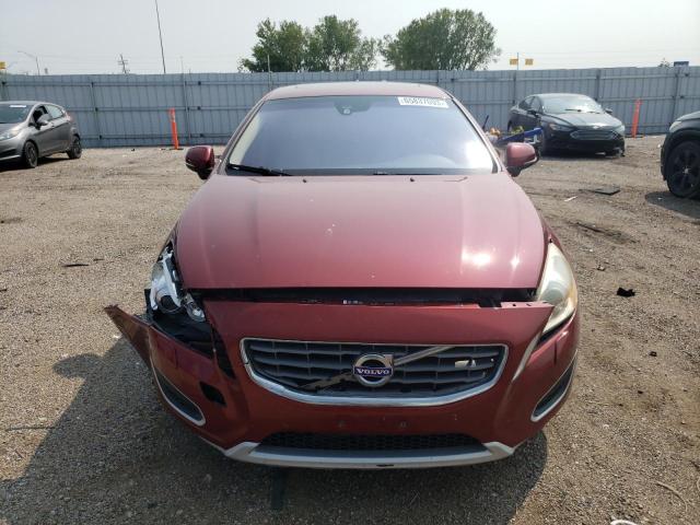 YV1902FH2C2111054 - 2012 VOLVO S60 T6 RED photo 5