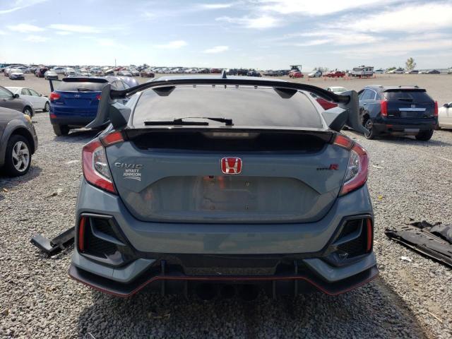 SHHFK8G75LU201550 - 2020 HONDA CIVIC TYPE-R TOURING GRAY photo 6