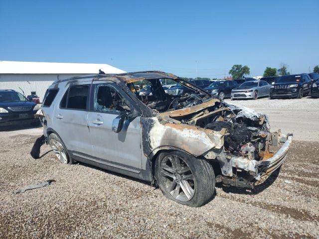 1FM5K8D85HGB16288 - 2017 FORD EXPLORER XLT 银色 照片 4