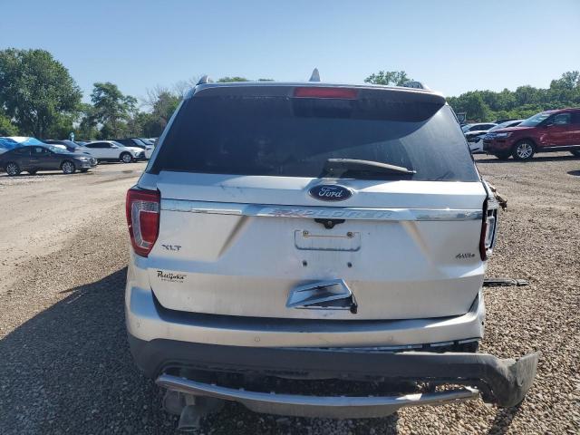 1FM5K8D85HGB16288 - 2017 FORD EXPLORER XLT 银色 照片 6