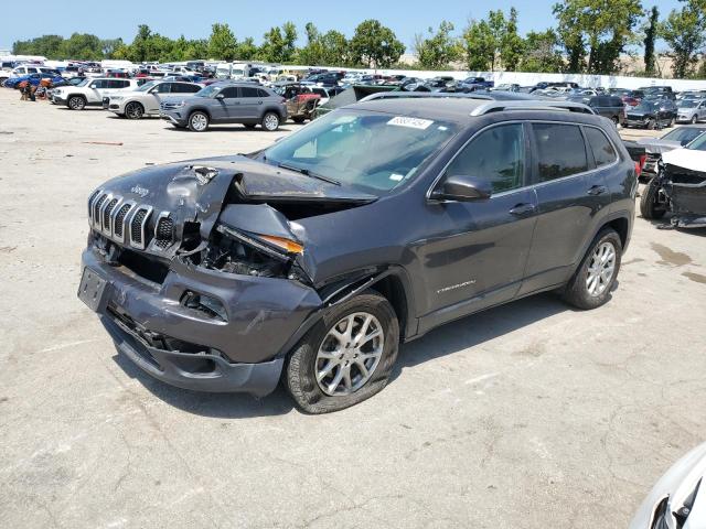 1C4PJMCB5FW697333 - 2015 JEEP CHEROKEE LATITUDE GRAY photo 1