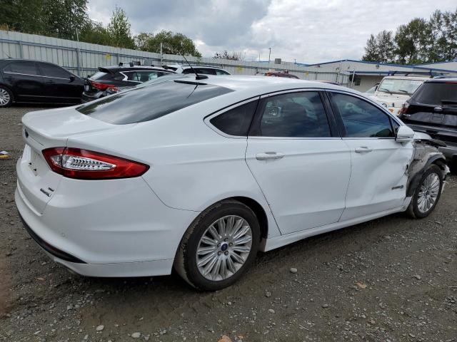 3FA6P0LU3FR248892 - 2015 FORD FUSION SE HYBRID WHITE photo 3