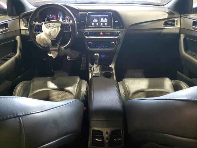 5NPE34AF4KH729566 - 2019 HYUNDAI SONATA LIMITED أحمر صورة 8