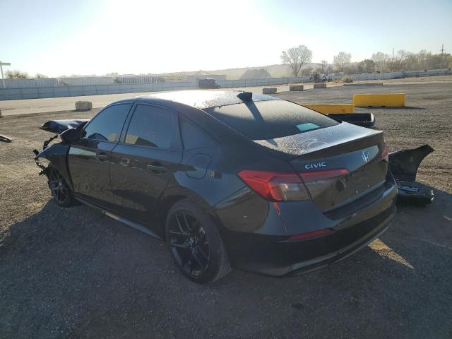 2HGFE2F57NH570365 - 2022 HONDA CIVIC SPORT 黑色 照片 3