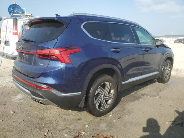 5NMS3DAJ2NH430487 - 2022 HYUNDAI SANTA FE SEL BLUE photo 3