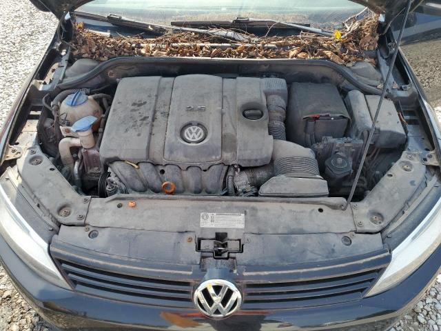 3VWDZ7AJ5BM352222 - 2011 VOLKSWAGEN JETTA SE BLACK photo 11