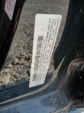 3VWDZ7AJ5BM352222 - 2011 VOLKSWAGEN JETTA SE BLACK photo 12