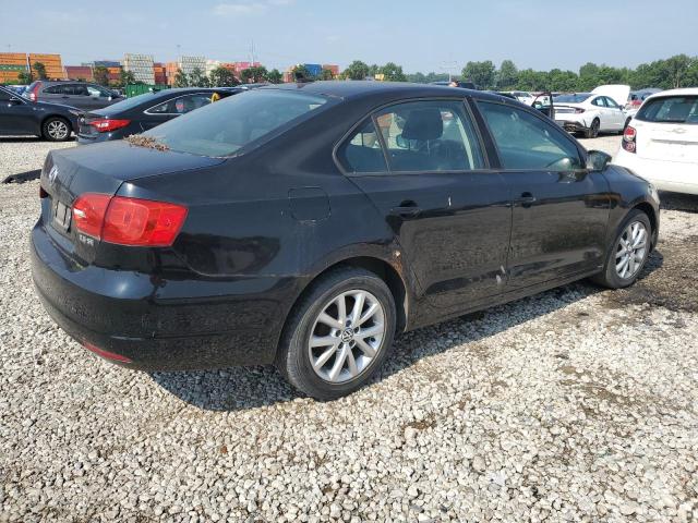 3VWDZ7AJ5BM352222 - 2011 VOLKSWAGEN JETTA SE BLACK photo 3