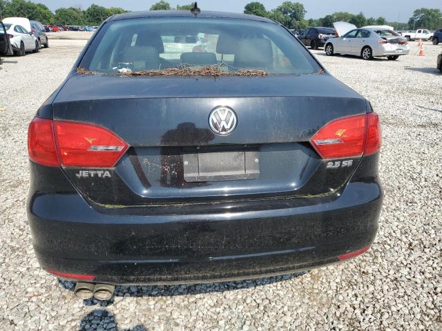 3VWDZ7AJ5BM352222 - 2011 VOLKSWAGEN JETTA SE BLACK photo 6