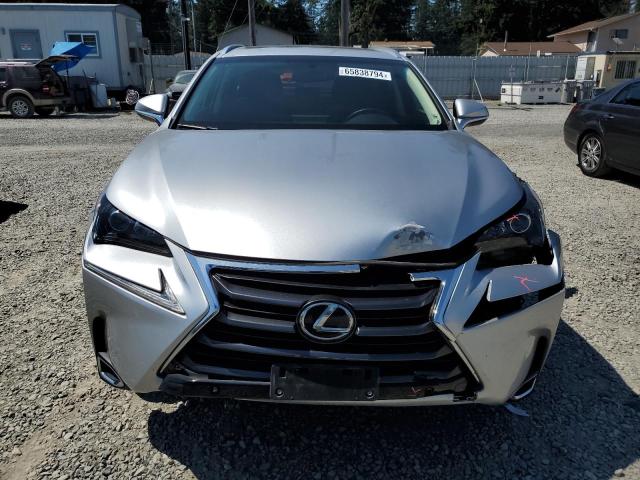 JTJBARBZ5H2128561 - 2017 LEXUS NX 200T BASE SILVER photo 5