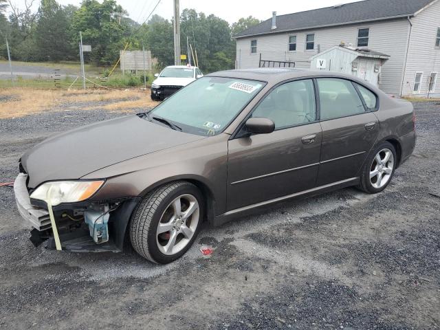 4S3BL616297210710 - 2009 SUBARU LEGACY 2.5I BROWN photo 1