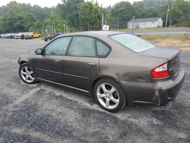 4S3BL616297210710 - 2009 SUBARU LEGACY 2.5I BROWN photo 2