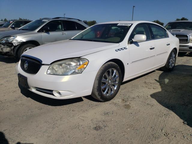 1G4HE57Y86U143286 - 2006 BUICK LUCERNE CXS WHITE photo 1