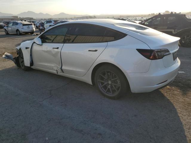 5YJ3E1EB9PF460221 - 2023 TESLA MODEL 3 WHITE photo 2