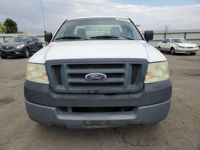 1FTRF12245NB83231 - 2005 FORD F150 WHITE photo 5