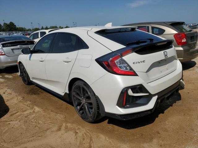 SHHFK7H96LU203320 - 2020 HONDA CIVIC SPORT TOURING WHITE photo 2