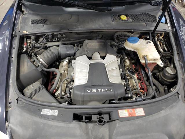 WAUKGAFB1AN033755 - 2010 AUDI A6 PRESTIGE ვერცხლისფერი ფოტო 11