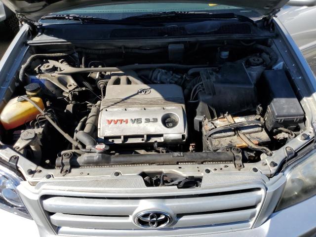 JTEGP21A170136527 - 2007 TOYOTA HIGHLANDER SPORT SILVER photo 12